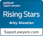 Arby Aiwazian rated by Super Lawyers