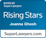 Joanna Ghosh rated by Super Lawyers