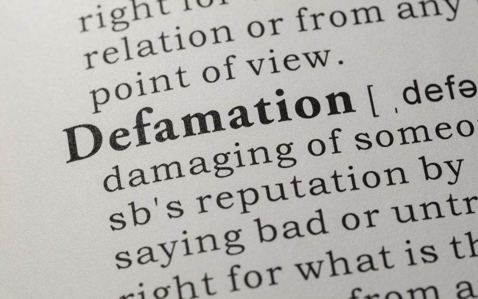 What Is A Defamation Of Character Lawsuit