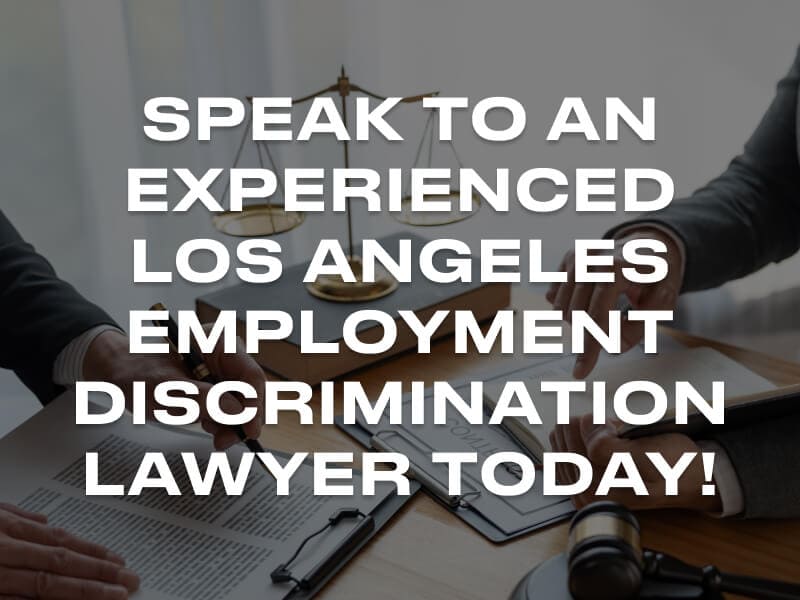 Los Angeles Employment Discrimination Lawyer