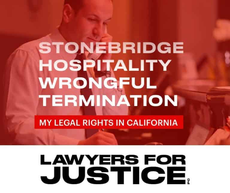 Stonebridge hospitality wrongful termination