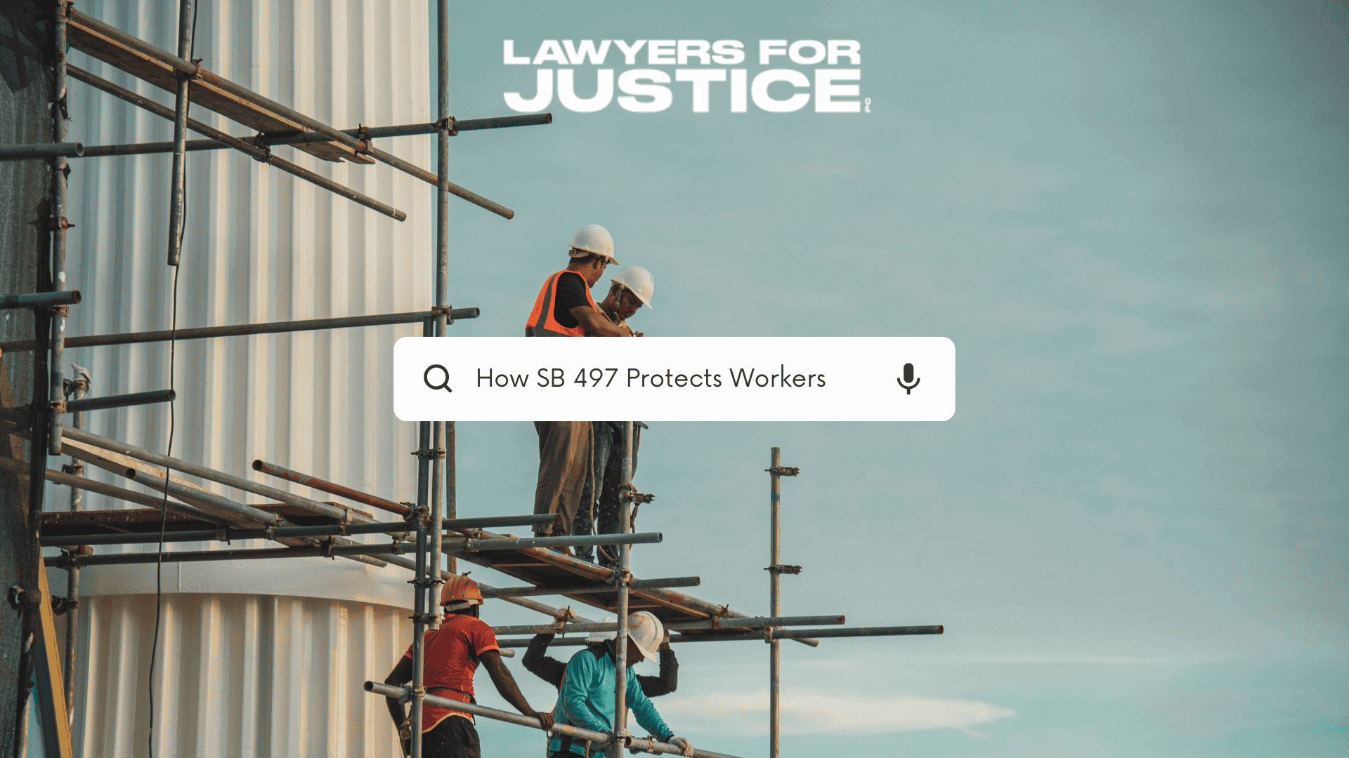 El SB 497 protege a los trabajadores de California
